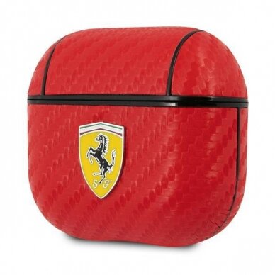 Dėklas Ferrari FESA3CARE AirPods 3 Raudonas 2