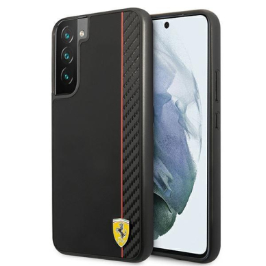 Dėklas Ferrari FESAXHCS22MBK Samsung Galaxy S22 Plus Juodas Dėklas Ferrari FESAXHCS22MBK Samsung Galaxy S22 Plus Juodas
