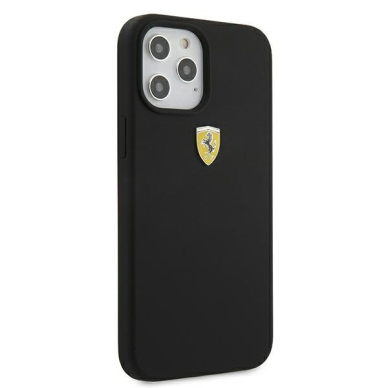 Dėklas Originalus Ferrari Fessihcp12Lbk Iphone 12 Pro Max 6,7" juodas Hardcase On Track Silicone 3 Dėklas Originalus Ferrari Fessihcp12Lbk Iphone 12 Pro Max 6,7" juodas Hardcase On Track Silicone 3