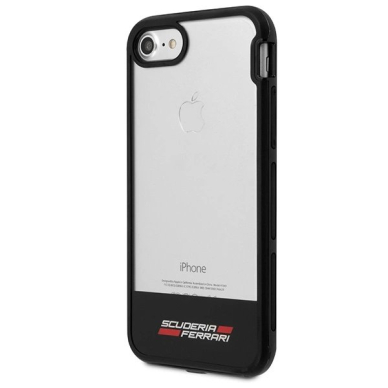 Ferrari Racing Shield Dėklas skirtas iPhone 7 / 8 / SE 2020 / SE 2022 - Semi-Permatomas 1