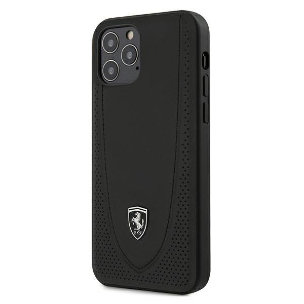 Originalus Ferrari Dėklas Feogohcp12Mbk Iphone 12/12 Pro Juodas Off Track Perforated Originalus Ferrari Dėklas Feogohcp12Mbk Iphone 12/12 Pro Juodas Off Track Perforated