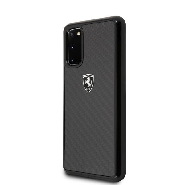 Originalus dėklas Ferrari Hardcase FEHCAHCS62BK S20 G980 Juodas Carbon Heritage 1 Originalus dėklas Ferrari Hardcase FEHCAHCS62BK S20 G980 Juodas Carbon Heritage 1