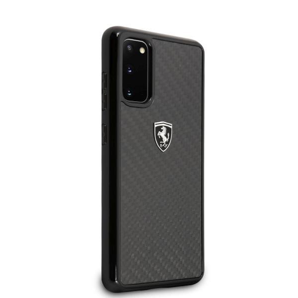 Originalus dėklas Ferrari Hardcase FEHCAHCS62BK S20 G980 Juodas Carbon Heritage 2 Originalus dėklas Ferrari Hardcase FEHCAHCS62BK S20 G980 Juodas Carbon Heritage 2