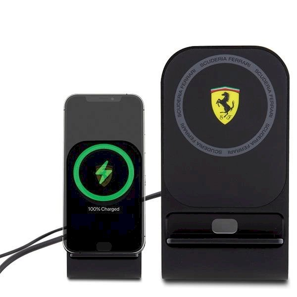 Ferrari nice. induction FEMFBMALK 15W black/black 2023 Collection MagSafe 1 Ferrari nice. induction FEMFBMALK 15W black/black 2023 Collection MagSafe 1