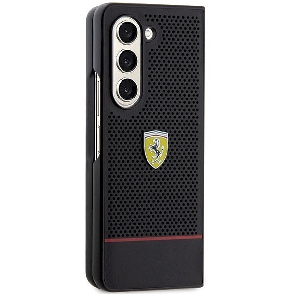 Samsung Galaxy Z Fold 5 Dėklas Ferrari Perforated Line – juodas 4
