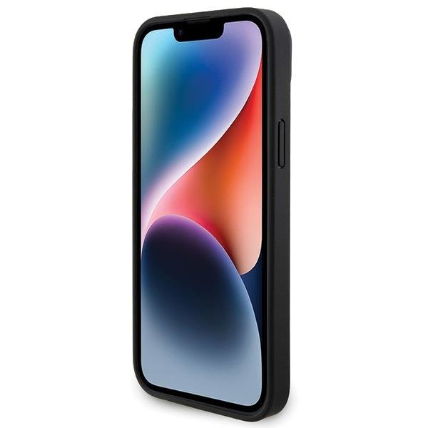 Ferrari Twist Metal Logo case for iPhone 15 Plus - black 4 Ferrari Twist Metal Logo case for iPhone 15 Plus - black 4