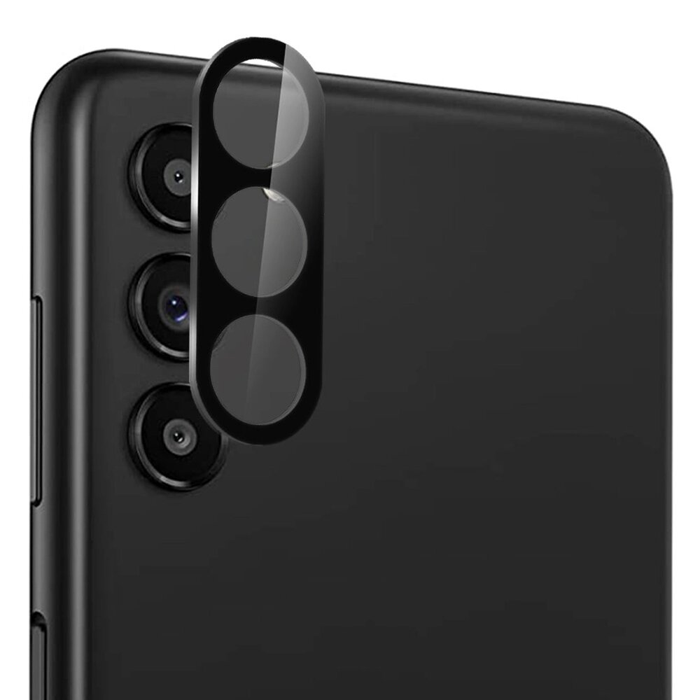 Akcija!  Plėvelė kamerai Samsung Galaxy S23 Plus - Techsuit Full Camera Glass - Juodas