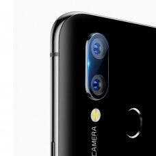 [Užsakomoji prekė] Plėvelė kamerai Huawei P Smart 2019 - Mocolo Full permatomas Camera Glass - permatomas