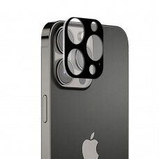 [Užsakomoji prekė] Plėvelė kamerai iPhone 13 Pro / 13 Pro Max - Techsuit Full Camera Glass - Juodas