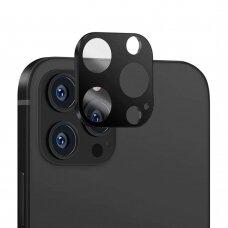 [Užsakomoji prekė] Plėvelė kamerai iPhone 14 Pro / 14 Pro Max - Techsuit Full Camera Glass - Juodas