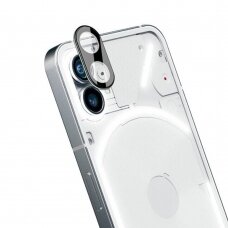 [Užsakomoji prekė] Plėvelė kamerai Nothing Phone (1) - Techsuit Full Camera Glass - Juodas TMT774