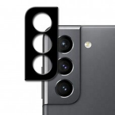 [Užsakomoji prekė] Plėvelė kamerai Samsung Galaxy S21 FE 5G - Techsuit Full Camera Glass - Juodas