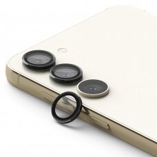 [Užsakomoji prekė] Plėvelė kamerai Samsung Galaxy S23 / S23 Plus - Ringke Camera Lens Frame Glass - Juodas