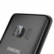 [Užsakomoji prekė] Plėvelė kamerai Samsung Galaxy S8 - Mocolo Full permatomas Camera Glass - permatomas