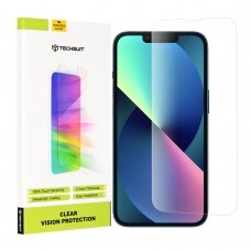 [Užsakomoji prekė] Ekrano apsauga skirta Apple iPhone 13 / iPhone 13 Pro / iPhone 14 - Techsuit permatomas Vision Glass - permatomas LYH194