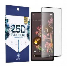 [Užsakomoji prekė] Ekrano apsauga skirta Google Pixel 6 - Lito 2.5D FullGlue Glass - Juodas PXG099