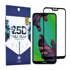 [Užsakomoji prekė] Ekrano apsauga skirta Huawei P20 Lite - Lito 2.5D FullGlue Glass - Juodas