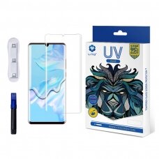 [Užsakomoji prekė] Ekrano apsauga skirta Huawei P30 Pro / P30 Pro New Edition - Lito 3D UV Glass - permatomas