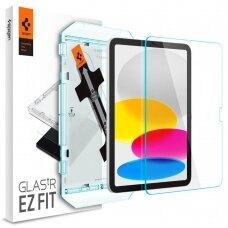 [Užsakomoji prekė] Ekrano apsauga skirta iPad 10 (2022) 10.9 - Spigen Glas.TR EZ FIT - permatomas