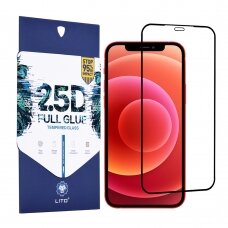 [Užsakomoji prekė] Ekrano apsauga skirta iPhone 12 Mini - Lito 2.5D FullGlue Glass - Juodas YJP382