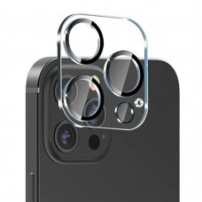[Užsakomoji prekė] Apsauginis stikas iPhone 13 Pro / 13 Pro Max - Lito S+ Camera Glass Protector - Juodas/Skaidrus