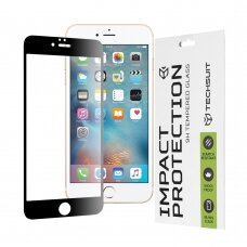 [Užsakomoji prekė] Ekrano apsauga skirta iPhone 6 / 6S - Techsuit 111D Full Cover / Full Glue Glass - Juodas