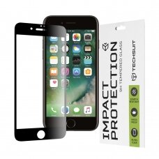 [Užsakomoji prekė] Ekrano apsauga skirta iPhone 7 / 8 / SE 2, SE 2020 / SE 3, SE 2022 - Techsuit 111D Full Cover / Full Glue Glass - Juodas