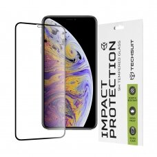 [Užsakomoji prekė] Ekrano apsauga skirta iPhone XS Max / 11 Pro Max - Techsuit 111D Full Cover / Full Glue Glass - Juodas