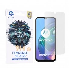 [Užsakomoji prekė] Ekrano apsauga skirta Motorola Moto G10 / Moto G20 / Moto G30 / Moto E7 Plus / Moto G9 Play - Lito 2.5D Classic Glass - permatomas TMT774