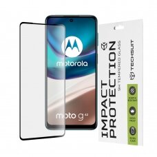 [Užsakomoji prekė] Ekrano apsauga skirta Motorola Moto G42 - Techsuit 111D Full Cover / Full Glue Glass - Juodas TMT774