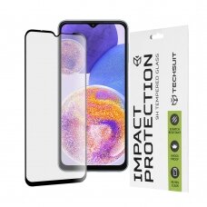 [Užsakomoji prekė] Ekrano apsauga skirta Samsung Galaxy A13 4G / M13 / A23 / A23 5G / F23 / M23 / M33 / F13 - Techsuit 111D Full Cover / Full Glue Glass - Juodas