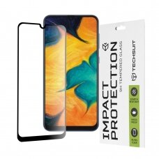 [Užsakomoji prekė] Ekrano apsauga skirta Samsung Galaxy A20 / A30 / A30s / A50 / A50s / M21 / M30 / M30s / M31 - Techsuit 111D Full Cover / Full Glue Glass - Juodas