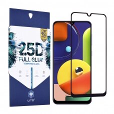[Užsakomoji prekė] Ekrano apsauga skirta Samsung Galaxy A42 5G - Lito 2.5D FullGlue Glass - Juodas OVZ023