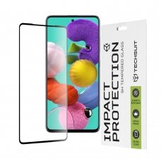 [Užsakomoji prekė] Ekrano apsauga skirta Samsung Galaxy A51 4G / A51 5G - Techsuit 111D Full Cover / Full Glue Glass - Juodas YHT531