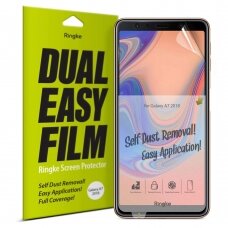 [Užsakomoji prekė] Ekrano apsauga skirta Samsung Galaxy A7 2018 (2vnt) - Ringke Dual Easy Full - permatomas