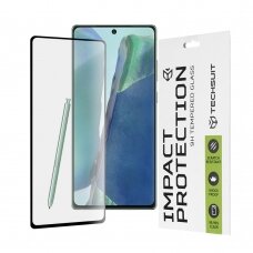 [Užsakomoji prekė] Ekrano apsauga skirta Samsung Galaxy Note 20 / Note 20 5G - Techsuit 111D Full Cover / Full Glue Glass - Juodas