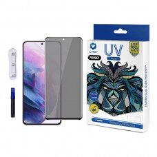 [Užsakomoji prekė] Ekrano apsauga skirta Samsung Galaxy S21 5G - Lito 3D UV Glass - Privacy QWR492