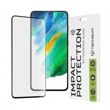 [Užsakomoji prekė] Ekrano apsauga skirta Samsung Galaxy S21 FE 5G - Techsuit 111D Full Cover / Full Glue Glass - Juodas FET712