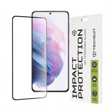 [Užsakomoji prekė] Ekrano apsauga skirta Samsung Galaxy S21 Plus 5G - Techsuit 111D Full Cover / Full Glue Glass - Juodas