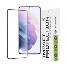 [Užsakomoji prekė] Ekrano apsauga skirta Samsung Galaxy S21 Plus 5G - Techsuit 111D Full Cover / Full Glue Glass - Juodas VOS129