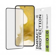 [Užsakomoji prekė] Ekrano apsauga skirta Samsung Galaxy S22 Plus 5G / S23 Plus - Techsuit 111D Full Cover / Full Glue Glass - Juodas GIJ593