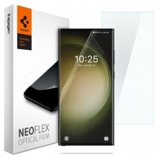 [Užsakomoji prekė] Ekrano apsauga skirta Samsung Galaxy S23 Ultra (2vnt) - Spigen Neo Flex - permatomas