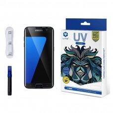 [Užsakomoji prekė] Ekrano apsauga skirta Samsung Galaxy S7 Edge - Lito 3D UV Glass - permatomas