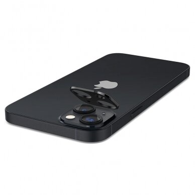 [Užsakomoji prekė] Plėvelė kamerai  iPhone 14 / 14 Plus - Techsuit Full Camera Glass - Juodas IPT491 1