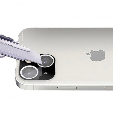 [Užsakomoji prekė] Ekrano apsauga skirta iPhone 13 / 13 mini - Lito S+ Camera Glass Protector - Juodas  2