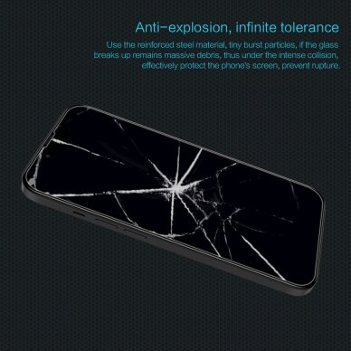 [Užsakomoji prekė] Ekrano apsauga skirta iPhone 13 / 13  Pro / 14 - Nillkin Amazing H - permatomas  6