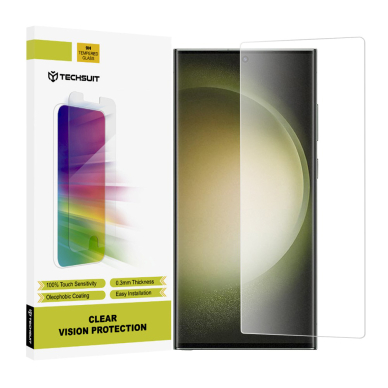 Akcija! Apsauginis stikliukas Motorola Moto G34 - Techsuit Clear Vision Glass - Permatomas