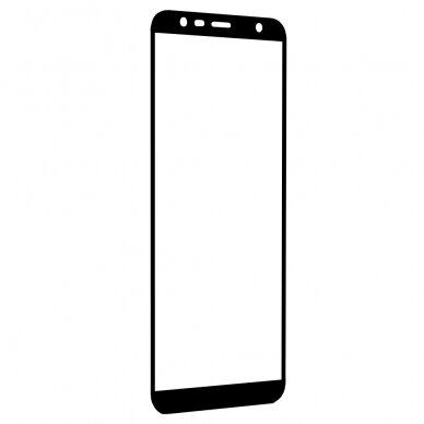 [Užsakomoji prekė] Ekrano apsauga skirta Samsung Galaxy J4 Plus / J6 Plus - Techsuit 111D Full Cover / Full Glue Glass - Juodas 3
