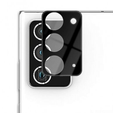 [Užsakomoji prekė] Kameros apsauga skirta Samsung Galaxy Note 20 / Note 20 5G - Lito S+ Camera Glass Protector - Juodas 4