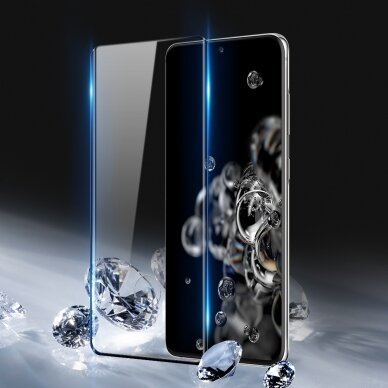 [Užsakomoji prekė] Ekrano apsauga skirta Samsung Galaxy S20 Ultra 4G/5G - Dux Ducis Tempered Glass - Juodas 6